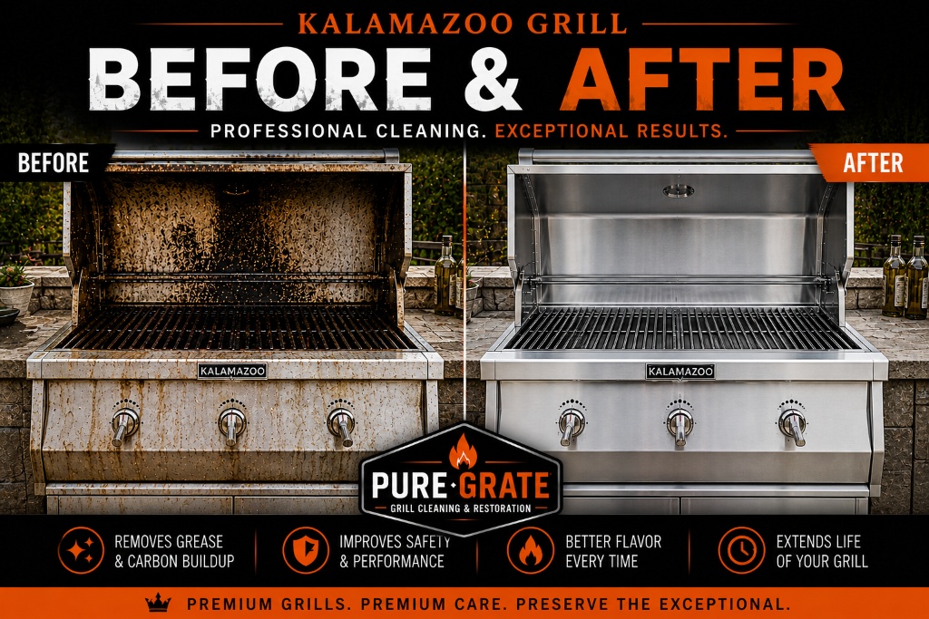 Kalamazoo outdoor kitchen refresh proof by Pure Grate